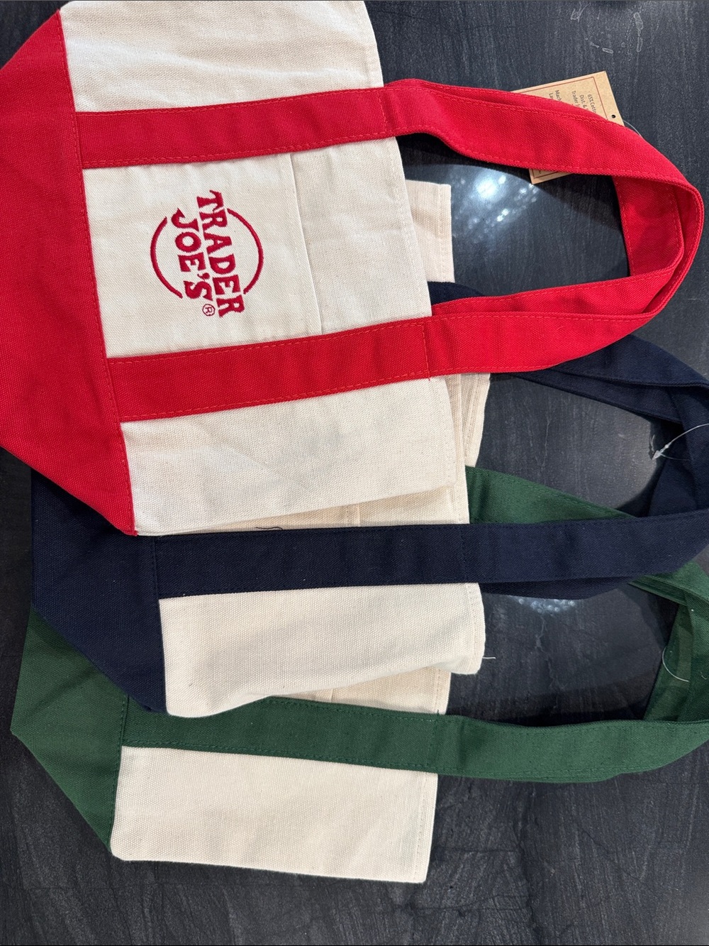Trader Joe’s Mini Canvas Tote Bags
